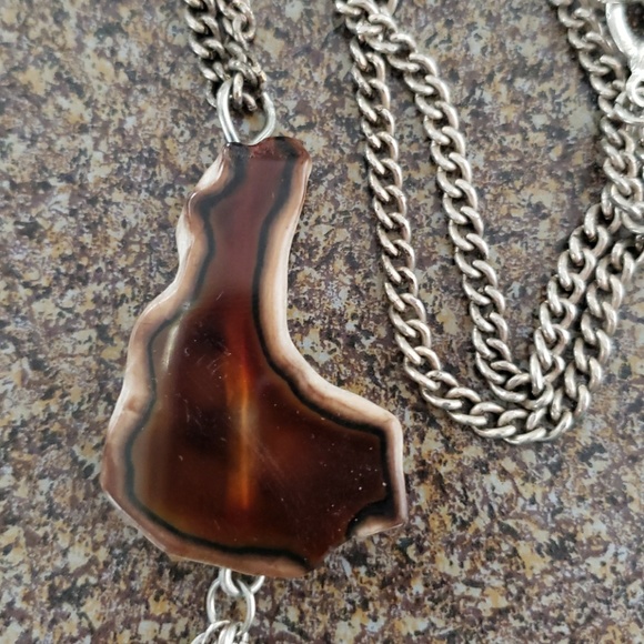 Hard Stone artisan necklace - Picture 2 of 3